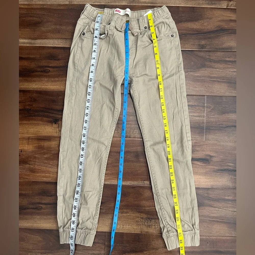 Boy Khaki Levi’s Joggers